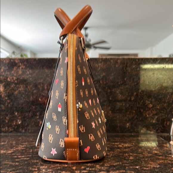 ✨NEW✨Dooney & Bourke NOVELTY GRETTA ZIP ZIP Satchel - Picture 11 of 16